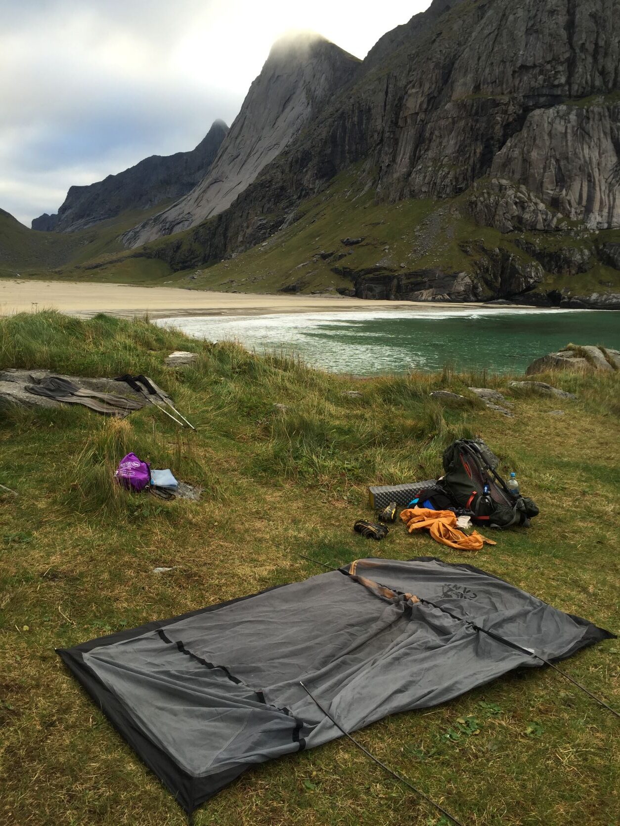 isole Lofoten, horseid beach