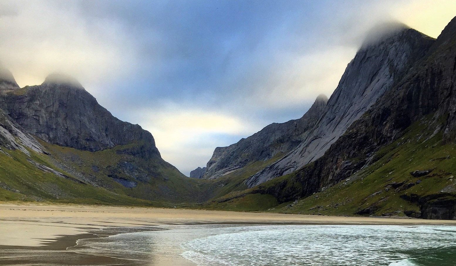 isole lofoten, horseid beach