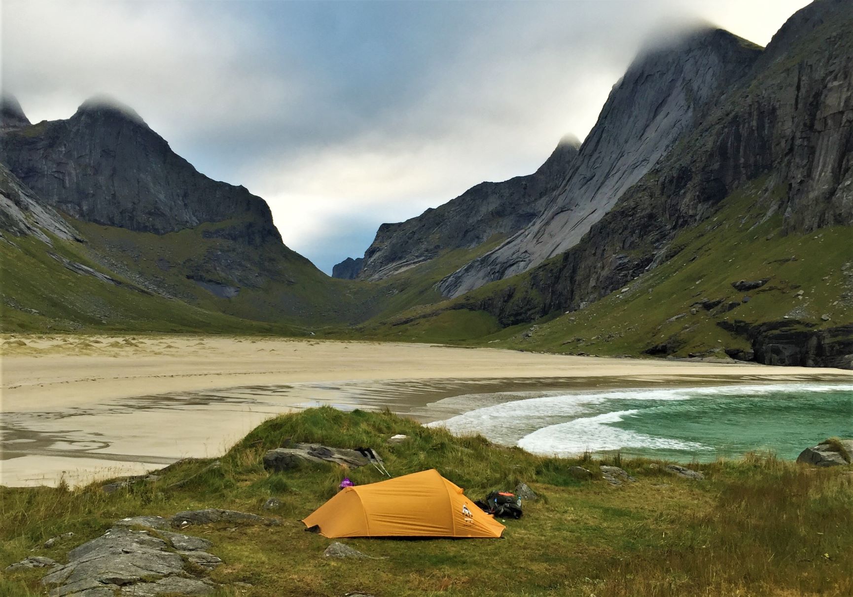 isole lofoten, horseid campeggio libero