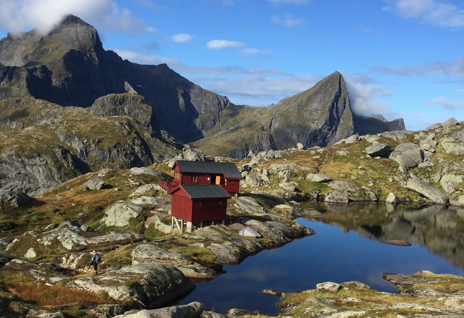 isole lofoten, munkebu hut