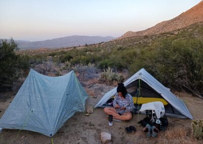 elena wild camping