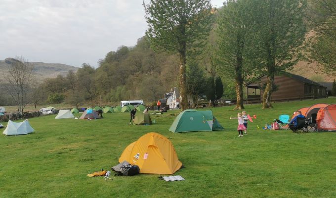 beinglas farm campsite west highland way