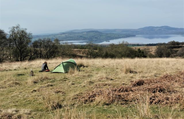 campeggio libero conic hill west highland way