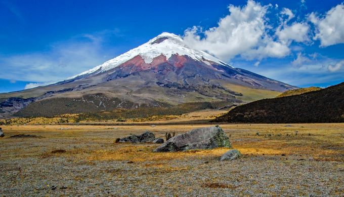 campeggio libero cotopaxi ecuador