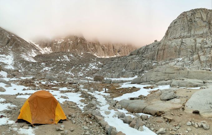 campeggio libero base camp mount whitney