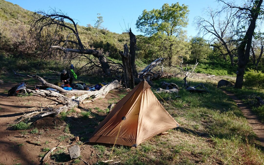 La routine del Pacific Crest Trail