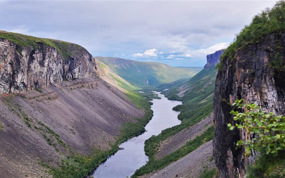 Trekking nel Finnmark: il canyon di Alta